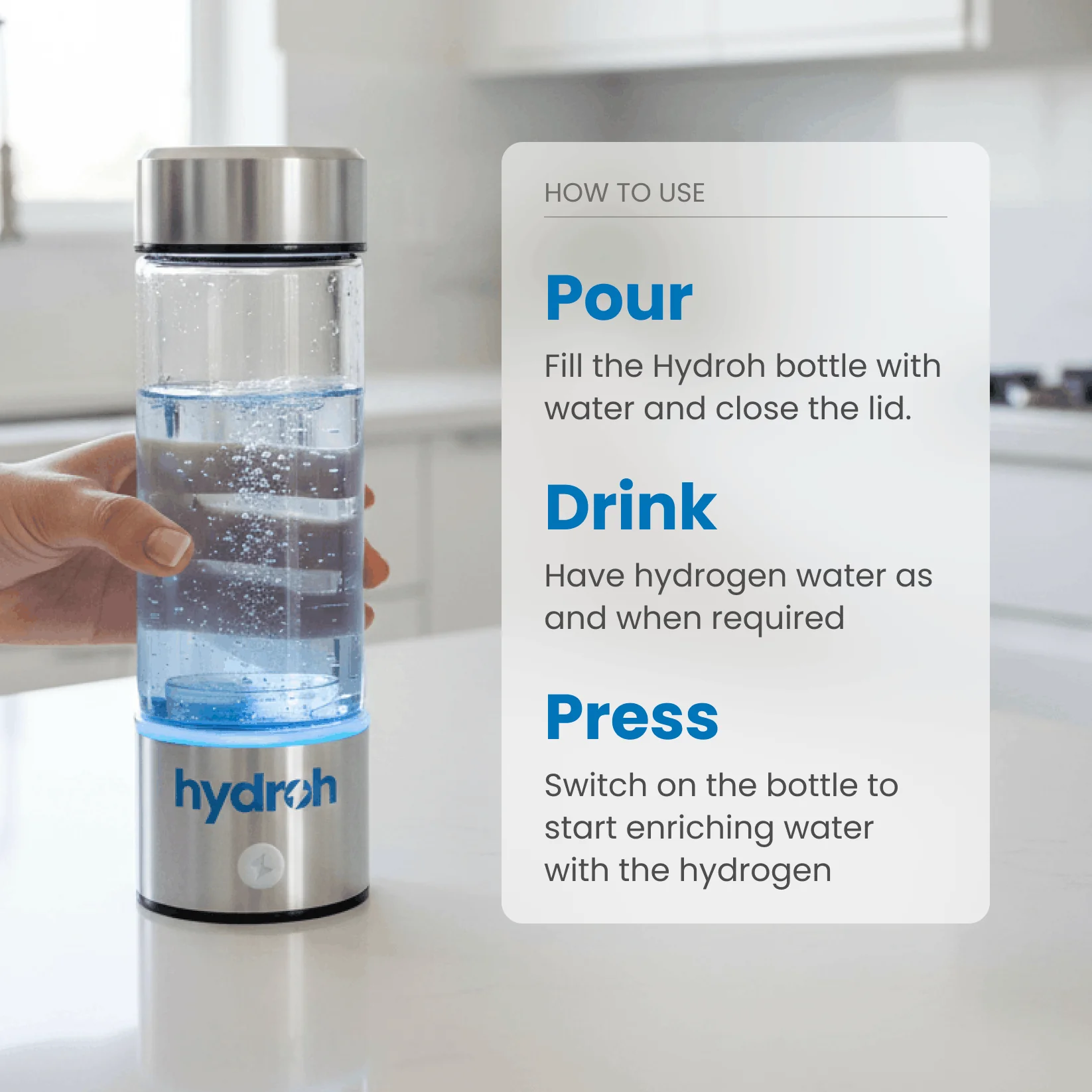 Hydrogen Water Bottle - Image 13